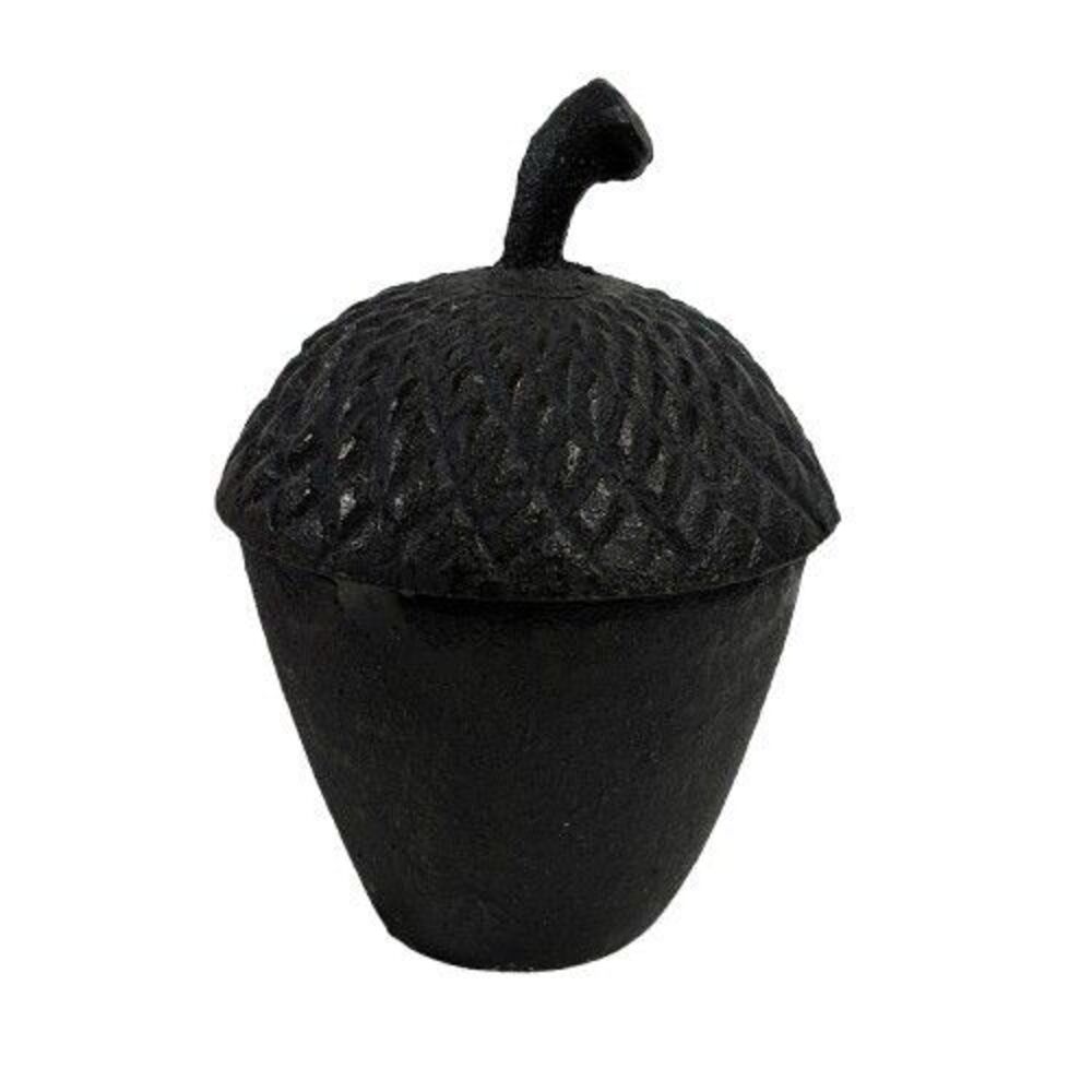 Heavy Cast Iron Acorn Home Decor Figurine Desk Office Paperweight Accent 4"